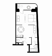 РЕЗИДЕНЦИИ 1го ТИПА (студия)